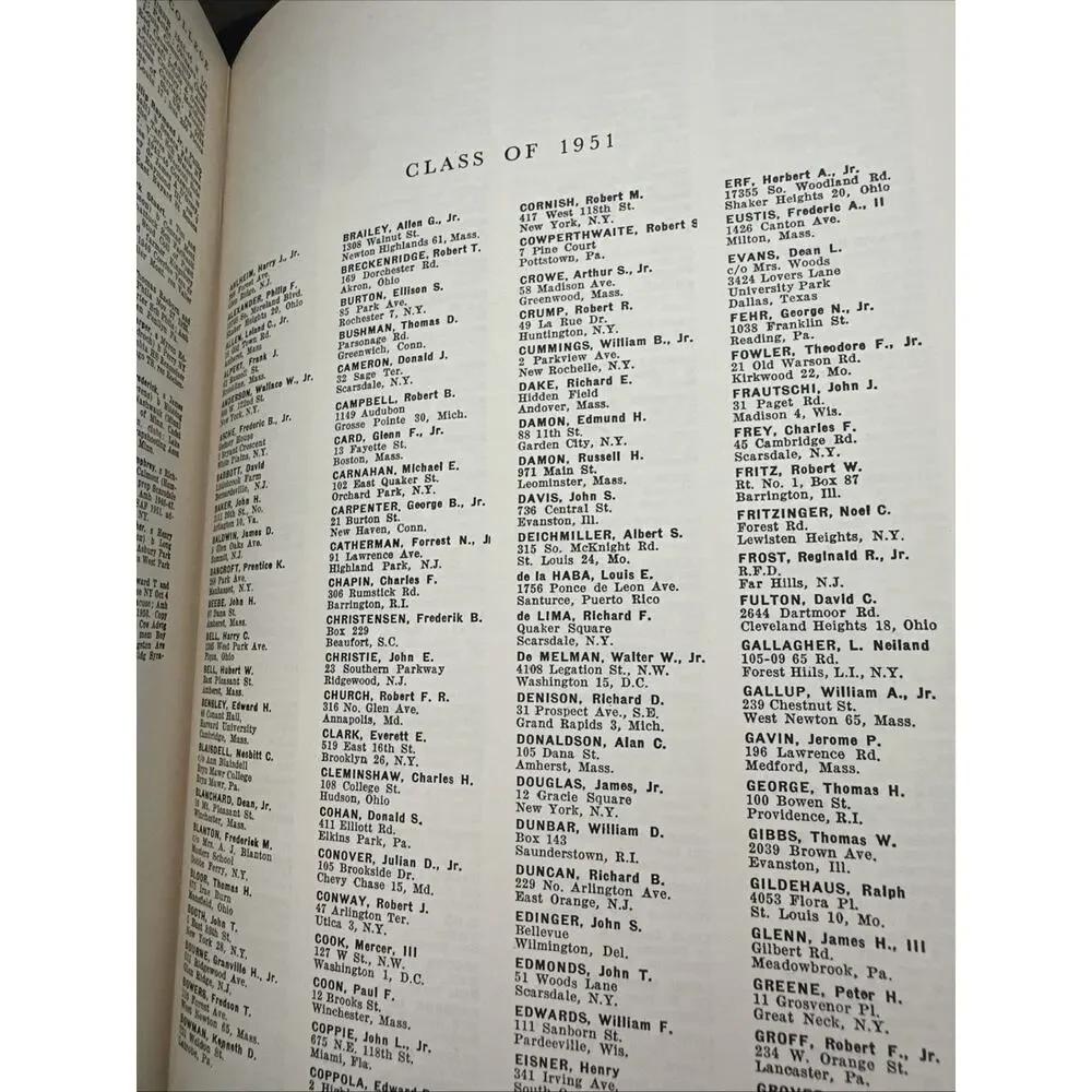 Amherst College Biographical Records 1951 Graduates &‎ Non-Graduates 1900-1951
